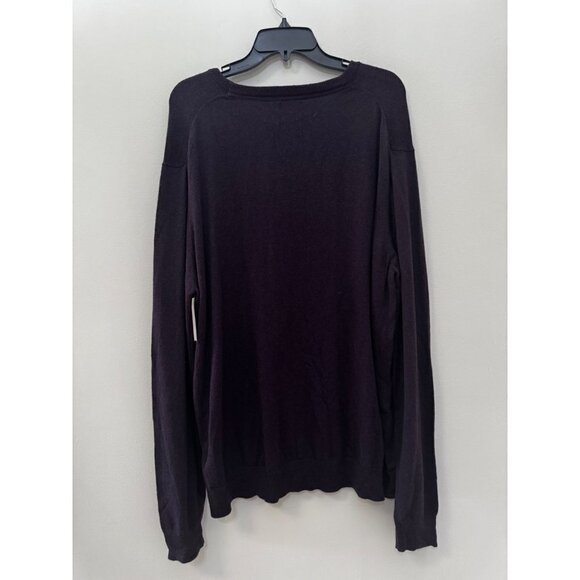 14th union purple crewneck pullover sweater Size 2XL new without tags - Picture 2 of 3
